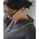 配色使いジップニットカーディガン | 210nouve | 詳細画像14