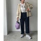 配色使いジップニットカーディガン | 210nouve | 詳細画像6