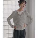 ホワイト | ボーダーレイヤードヘンリーネックPO | 210nouve