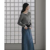 ボーダーレイヤードヘンリーネックPO | 210nouve | 詳細画像12 