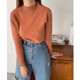 テラコッタ | ハイネックプルオーバーニット | 210nouve