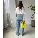 チュールレイヤードカレッジプリントTシャツ | 210nouve | 詳細画像3 