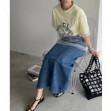 チュールレイヤードカレッジプリントTシャツ | 210nouve | 詳細画像9 