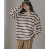 ヘンリポロ襟Tシャツ | 210nouve | 詳細画像1