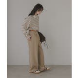 ボーダーポロ襟Tシャツ | 210nouve | 詳細画像12 