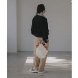 デニム シャツ ドッキング ロゴ スウェット / プルオーバー | 210nouve | 詳細画像6