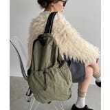 カーキ | 【210NOUVE】ドローストリングナイロンバックパック | 210nouve