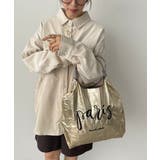 ゴールド | デザイン刺繍マーケットバッグ | 210nouve