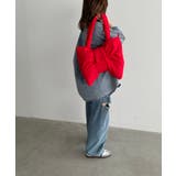 レッド | 2WAYナイロンリボントートバッグ | 210nouve