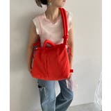 オレンジ | 3wayソフトパデッドショルダーバッグ | 210nouve