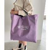 【リバーシブル】ビッグロゴトートバッグ | 210nouve | 詳細画像1 