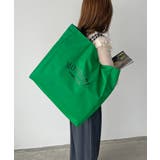 【リバーシブル】ビッグロゴトートバッグ | 210nouve | 詳細画像12 