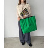 【リバーシブル】ビッグロゴトートバッグ | 210nouve | 詳細画像13 