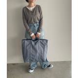 【リバーシブル】ビッグロゴトートバッグ | 210nouve | 詳細画像22 