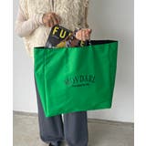 【リバーシブル】ビッグロゴトートバッグ | 210nouve | 詳細画像9 