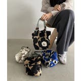 【新色レオパードシリーズを追加！】コードストラップ 柄 ニット ハンドバッグ | 210nouve | 詳細画像11 