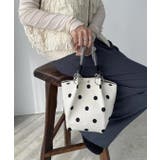 【新色レオパードシリーズを追加！】コードストラップ 柄 ニット ハンドバッグ | 210nouve | 詳細画像15 