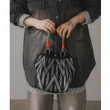 【新色レオパードシリーズを追加！】コードストラップ 柄 ニット ハンドバッグ | 210nouve | 詳細画像31 