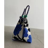 【新色レオパードシリーズを追加！】コードストラップ 柄 ニット ハンドバッグ | 210nouve | 詳細画像38 