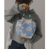 【新色レオパードシリーズを追加！】コードストラップ 柄 ニット ハンドバッグ | 210nouve | 詳細画像48 