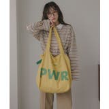 イエロー | 【PWR】ビッグロゴナイロントートバッグ | 210nouve
