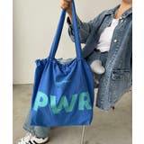 【PWR】ビッグロゴナイロントートバッグ | 210nouve | 詳細画像11