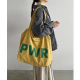 イエロー | 【PWR】ビッグロゴナイロントートバッグ | 210nouve