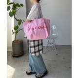 【リバーシブル】ビッグロゴキャンバストートバッグ | 210nouve | 詳細画像14 