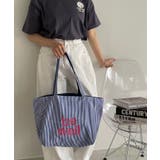 【リバーシブル】ビッグロゴキャンバストートバッグ | 210nouve | 詳細画像8 