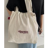 【Keepers】刺繍プリーツトートバッグ | 210nouve | 詳細画像10