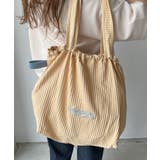 イエロー | 【Keepers】刺繍プリーツトートバッグ | 210nouve