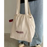 ナチュラル | 【Keepers】刺繍プリーツトートバッグ | 210nouve