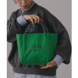 【リバーシブル】ビッグロゴミニトートバッグ | 210nouve | 詳細画像1 