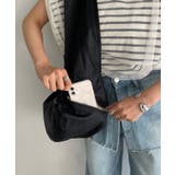 ソフトフェイクレザーハーフムーンショルダーバッグ | 210nouve | 詳細画像9 