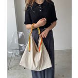配色ドローコードナイロンショルダーバッグ | 210nouve | 詳細画像2 