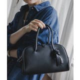 ブラック | ラウンドミニボストンバッグ | 210nouve