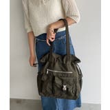 カーキ | ナイロンショルダーバッグ | 210nouve