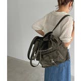 カーキ | ナイロンショルダーバッグ | 210nouve