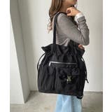 ブラック | ナイロンショルダーバッグ | 210nouve