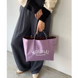 【リバーシブル】 ビッグ ロゴ  トートバッグ  M | 210nouve | 詳細画像8 