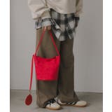 【チャーム付】フェイク スエード バケツ ショルダーバッグ | 210nouve | 詳細画像12 