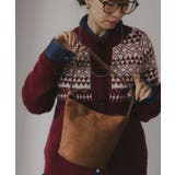 【チャーム付】フェイク スエード バケツ ショルダーバッグ | 210nouve | 詳細画像7 