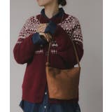 ブラウン | 【チャーム付】フェイク スエード バケツ ショルダーバッグ | 210nouve