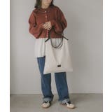 コーデュロイ パイピング ショルダーバッグ | 210nouve | 詳細画像15