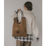 ブラウン | コーデュロイ パイピング ショルダーバッグ | 210nouve