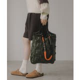 ナイロン チェック柄 コードストラップ バッグ | 210nouve | 詳細画像10