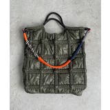 ナイロン チェック柄 コードストラップ バッグ | 210nouve | 詳細画像12