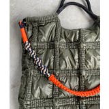 ナイロン チェック柄 コードストラップ バッグ | 210nouve | 詳細画像13