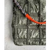 ナイロン チェック柄 コードストラップ バッグ | 210nouve | 詳細画像14