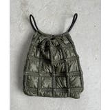 ナイロン チェック柄 コードストラップ バッグ | 210nouve | 詳細画像18